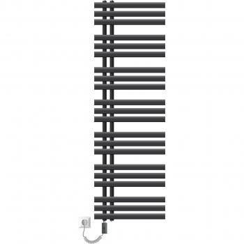 Radiador Toallero Eléctrico Antracita 50x160cm con Elemento Calefactor de 1200W y Termostato Touch Control