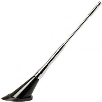 SUMEX 4008001 - Antena Aluminio 16V, Tuning, Plata, 185 mm