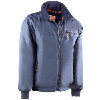 Cazadora Acolchada Sailor Juba de Nylon-PU con Forro Polar, Talla M, Color Marino