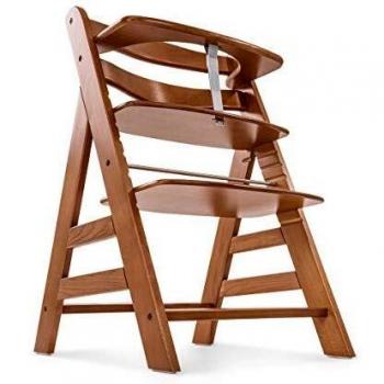 Hauck Trona Alta de Madera Alpha +, Regulable, Apto para Recien Nacidos Combinando con el Newborn Set Alpha Bouncer