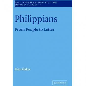 Filipenses: De Personas a Carta (Serie de Monografías de la Sociedad para los Estudios del Nuevo Testamento, Band 110)