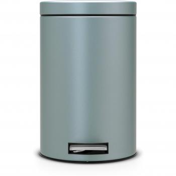 Brabantia 106002 - Cubo con pedal, 12 l, color menta