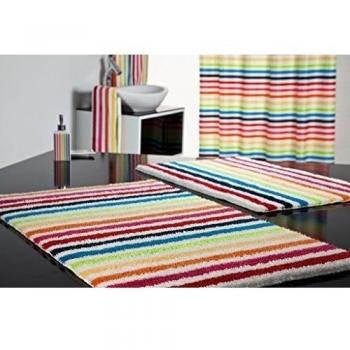 Sorema Shine - Alfombra para baño, de acrilica, 60 x 100 cm, multicolor