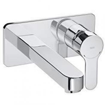 Roca Mezclador grifo monomando empotrable para lavabo, ColdStart, 17 x 14 x 17 centímetros, color cromado