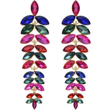 Pendientes Africa de Luxenter acabados en oro amarillo de 18k