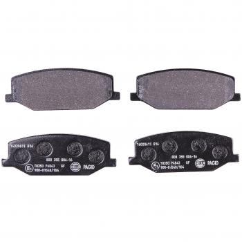 Juego de pastillas de freno Hella 8DB 355 006-161, para frenos de disco