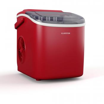 Máquina de Cubitos de Hielo Klarstein Caldwell | 12 kg/día | Totalmente Automática | Pantalla LED | Fácil Limpieza