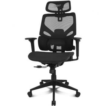 DRIFT GAMING DRAIR400 - Silla Gaming Profesional, Malla polímero Reforzado, reposabrazos Acolchados Ajustables 4D, pistón Clase 4, giratoria, inclinable, Regulable