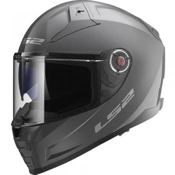 LS2 FF811 Vector II Solid Casco Integral Gris 4XL 67 68