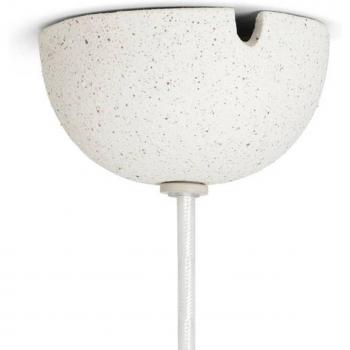 Lámpara Colgante Speckle Ø 11,6 cm Cerámica Blanca