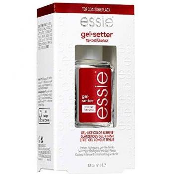 essie Nail Polish Nail Care Gel Setter Gel Nail Polish High Shine Longlasting Long Wear Top Coat Nail Varnish 13.5 ml