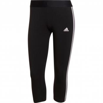Mallas Adidas 3 Stripes 3/4 Mujeres - Negro