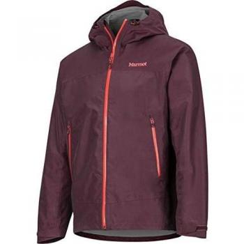 Marmot Eclipse - Chubasquero para Hombre, Impermeable y Transpirable, con tecnología ecológica de Membrana, Hombre, Chaqueta, 31120-6995-7-XXL, Granate, XX-Large