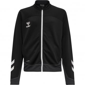 Hummel Chaqueta Lead Poly - Chaqueta para niños, material poliéster, cierre de cremallera, diseño moderno y deportivo, ideal para actividades al aire libre