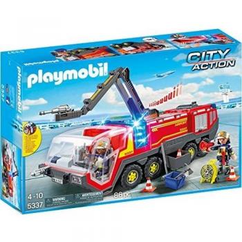 PLAYMOBIL City Action Camión Bomberos Aeropuerto, a Partir de 4 Años