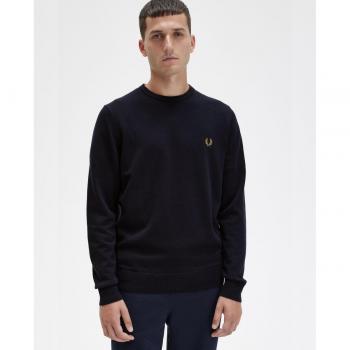 Jersey de hombre Fred Perry clásico de cuello redondo