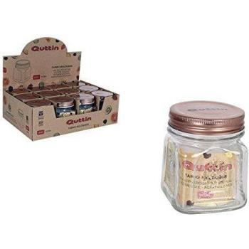 QUTTIN - TARRO VIDRIO MULTIUSOS 225ML COPPER