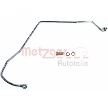 Conducto aceite, turbocompresor METZGER 2361154 para VOLKSWAGEN Passat y AUDI A4, A6