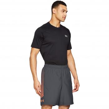 Under Armour Woven Graphic Short Corto, Hombre, Gris, XL