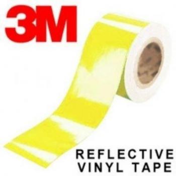 StickersLab – Cinta adhesiva reflectante Scotchlite, de 3 m, serie 580, color negro