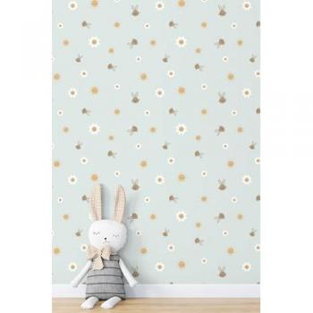 Papel Pintado Infantil Conejito 55 x 250 cm - Rollo Decorativo