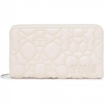 Billetera Tous M Bold Beige