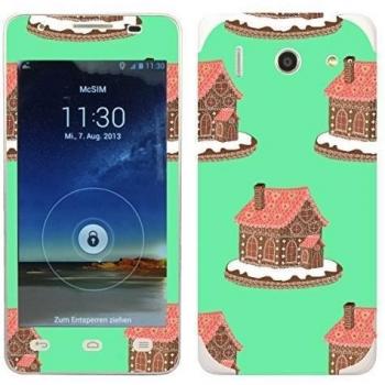 Motivos Disagu Design Skin para Huawei Ascend G510: Lebkuchenhaus - Türkis