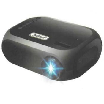 Mini Videoproyector LED 800 Lúmenes 1920x1080 FHD QHD100 HDMI/VGA/USB/AV para Hogar