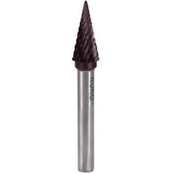 Ruko 116039TC - Fresas metal duro TiCN forma M - SKM cono en punta