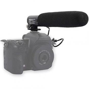 DSLR cámara vídeo videocámara micrófono para Canon EOS M,/1d Mark IV, 7d/6d/5d Mark III/5d Mark II 60d/700d/650d/600d/550d/100d Nikon D4/D3 X/D3s/D3 D800E/D800/D700/D600/7000/D5100/D5000/D3200 Sony A99 Pentax K-5/K7/K-01