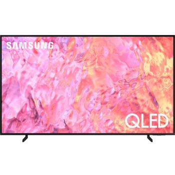 Televisor QLED 75 Samsung QE75Q60C, 4K Ultra HD, Smart TV, Wi-Fi, Quantum HDR, Diseño AirSlim, Color Negro