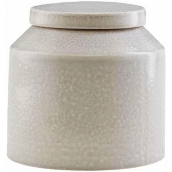 House Doctor Almacenamiento con Tapa, Kala, Gris Claro, H, diámetro: 11,5 cm, 800 ml, Multicolor, Talla única
