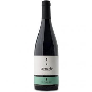 Vino Tinto Orgánico y Vegano Ternario 2, Año 2018, Botella de 75CL