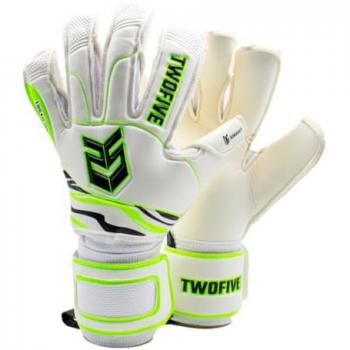 Guantes de Portero Lusail22 Advance - Guantes Profesionales para Fútbol - Reforzados de Goma 3D - Corte Ergoroll - Talla 8 - Color Blanco