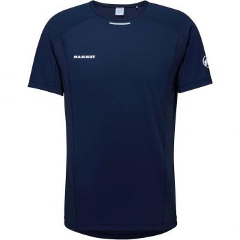 Camiseta de montaña para hombre Mammut Aenergy FL Azul Marino