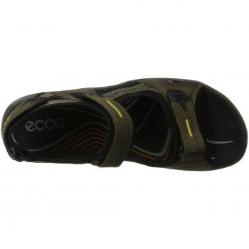 ECCO Men's Offroad Brown Leather Outdoor Sandal Size 14