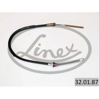 Cable de freno de mano Linex 32.01.87 - Cable de tracción para freno de estacionamiento