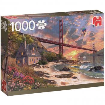 Rompecabezas Jumbo 1000 piezas Puente Golden Gate de Dominic Davison