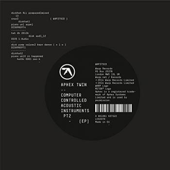 Computer Controlled Acoustic Instruments Pt2 Ep - Aphex Twin