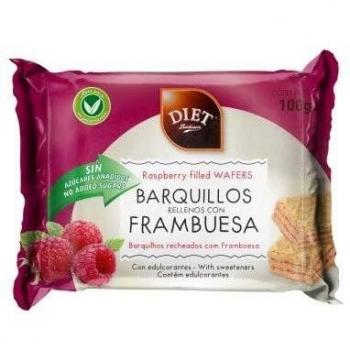 Diet Radisson Barquillos Rellenos con Frambuesa 100 g