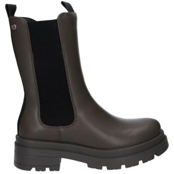 Botas de Mujer XTI 140217 C KAKI - Color Kaki, Material sintético, Tacón bajo, Diseño moderno, Cierre con cremallera lateral
