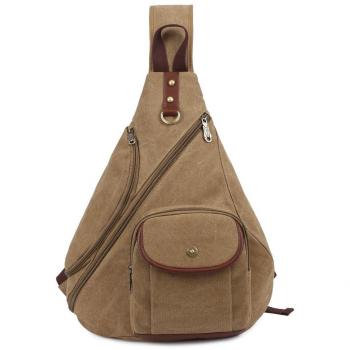 KAUKKO Mochila vendimia en Casual bolsa de mensajero para Hombres