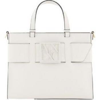 Armani Exchange White Handbag for Women - Tote Bag, Size: ONE SIZE