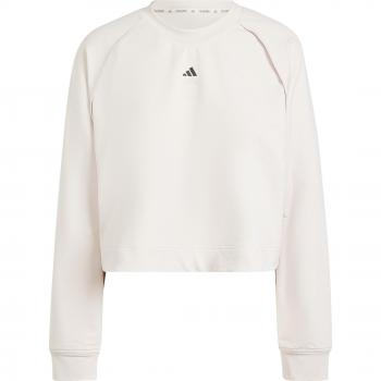 Adidas Power Hidden Racerback Sweatshirt for Women - Putty Mauve / Black - Size XL