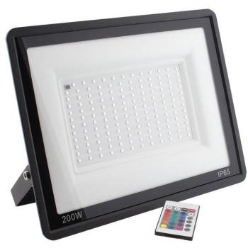 Proyector LED RGB 200W con mando a distancia