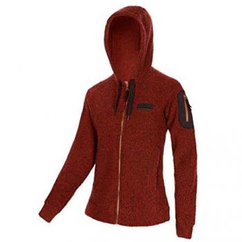 Chaqueta Trangoworld Gower Marrón, Forro Polar Mujer, Granate (XS)