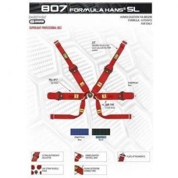 Omp OMPDA807HSLF41 807 Hans Superleggera 2013 Seis Puntos Homologacion Fia Azul D-255.T / 98