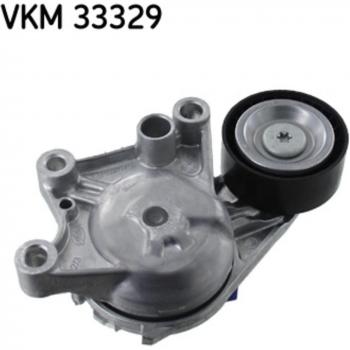 Tensor de correa poli V SKF VKM 33329, polea tensora para correa poli V, fabricado por SKF, diseñado para garantizar un ajuste óptimo y funcionamiento eficiente del sistema de transmisión