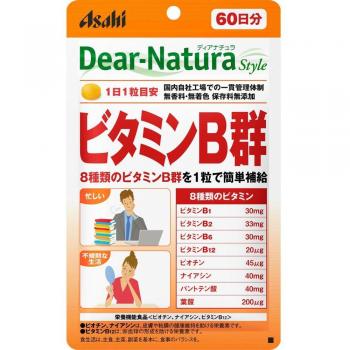 Asahi Dear Natura Vitamin B Complex 60 Tablets (60-Day Supply)