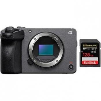 Cámara de Cine Digital Sony FX30 + Tarjeta SanDisk 128GB Extreme Pro SDXC UHS-II U3 300MB/s